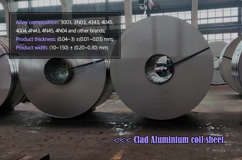 Clad Aluminium coil sheet